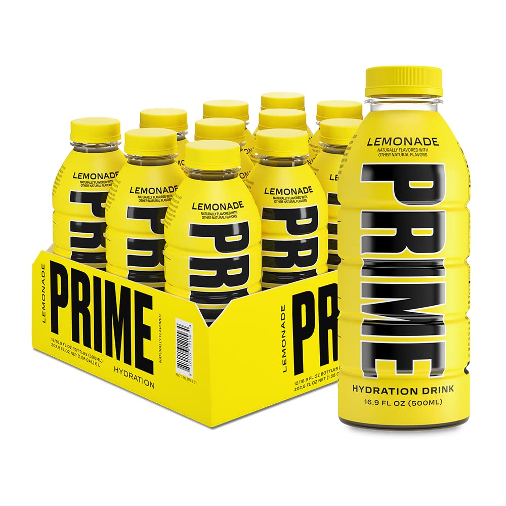 PRIME Hydration LEMONADE, 12x500ml