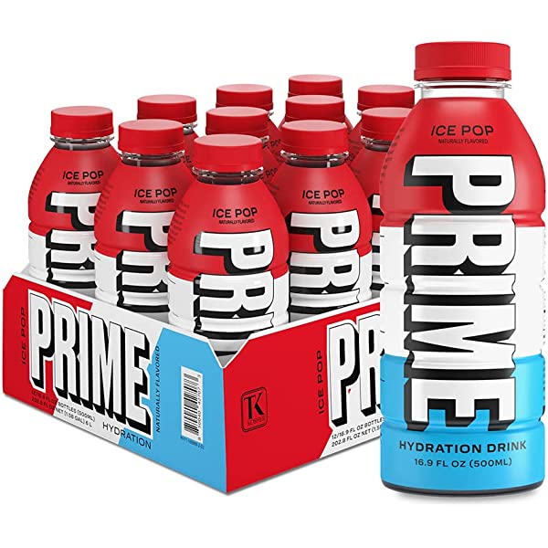 PRIME Hydration Ice Pop, 12x500ml