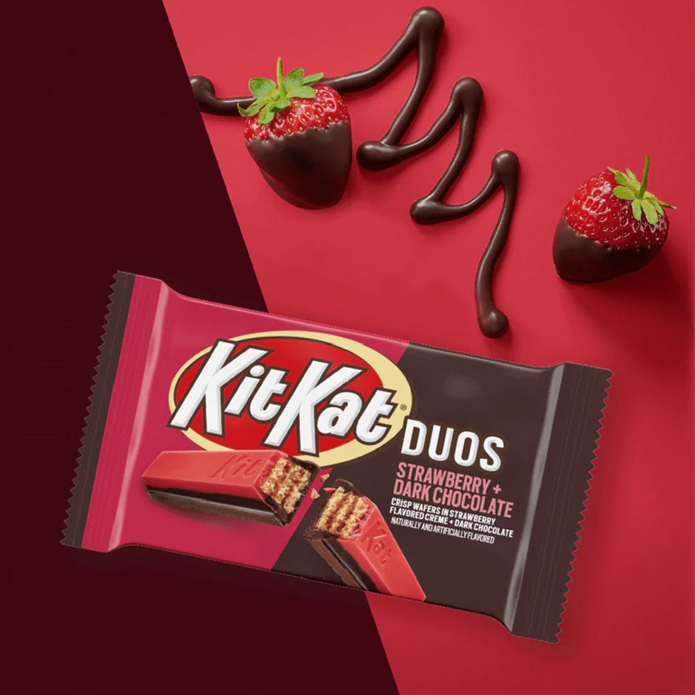 Kit Kat Kit Kat Duos Dark Chocolate & Strawberry