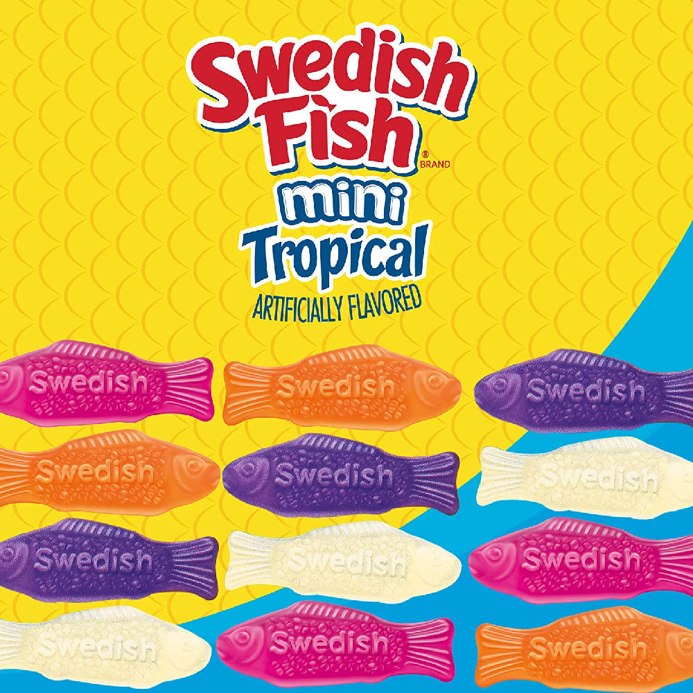 SWEDISH FISH 99 GR TROPICAL THEATER BOX